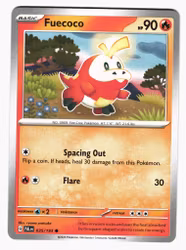 Fuecoco Common 035/193 Paldea Evolved Pokemon
