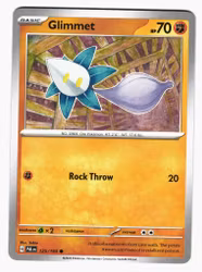 Glimmet Common 125/193 Paldea Evolved Pokemon