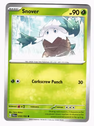 Snover Common 010/193 Paldea Evolved Pokemon