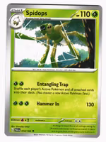 Spidops Uncommon 018/193 Paldea Evolved Pokemon