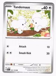 Tandemaus Common 167/193 Paldea Evolved Pokemon