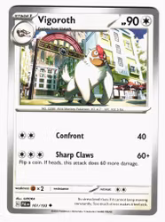 Vigoroth Uncommon 161/193 Paldea Evolved Pokemon
