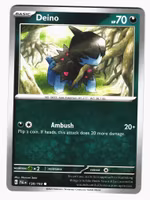 Deino Common 138/193 Paldea Evolved Pokemon
