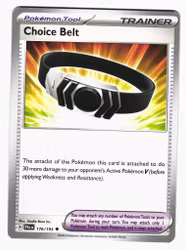 Choice Belt Uncommon 176/193 Paldea Evolved Pokemon