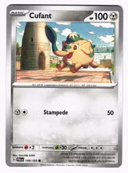 Cufant Common 149/193 Paldea Evolved Pokemon