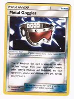 Metal Goggles Reverse Holo Uncommon 148/181 Team Up Pokemon