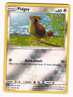 Pidgey Reverse Holo Common 122/181 Team Up Pokemon