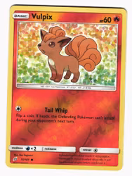 Vulpix Reverse Holo Common 15/181 Team Up Pokemon