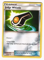 Judge Whistle Reverse Holo Uncommon 146/181 Team Up Pokemon