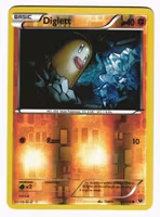 Diglett Reverse Holo Common 36/124 Fates Collide Pokemon