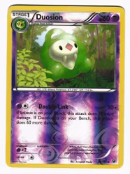 Duosion Reverse Holo Uncommon 34/124 Fates Collide Pokemon