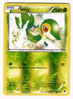 Snivy Reverse Holo Common 5/124 Fates Collide Pokemon