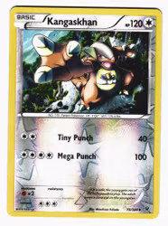 Kangaskhan Reverse Holo Uncommon 75/124 Fates Collide Pokemon