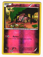 Snubbull Reverse Holo Common 68/124 Fates Collide Pokemon