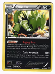 Tyranitar Holo Rare 56/124 Fates Collide Pokemon
