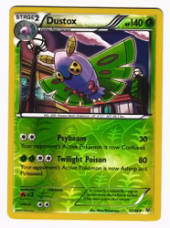 Dustox Uncommon Reverse Holo 7/108 Roaring Skies Pokemon