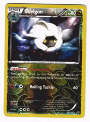 Shelgon Uncommon Reverse Holo 56/108 Roaring Skies Pokemon