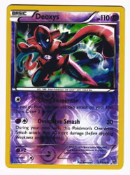 Deoxys Rare Reverse Holo 33/108 Roaring Skies Pokemon