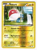 Voltorb Common Reverse Holo 21/108 Roaring Skies Pokemon
