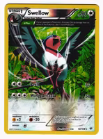 Swellow Rare Reverse Holo 72/108 Roaring Skies Pokemon