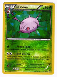 Cascoon Common Reverse Holo 6/108 Roaring Skies Pokemon