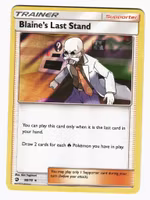 Blaines Last Stand Rare Holo 58/70 Dragon Majesty Pokemon