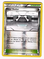 Steel Shelter Uncommon Reverse Holo 105/119 Phantom Forces Pokemon