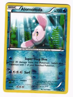 Alomomola Reverse Holo Common 22/119 Phantom Forces Pokemon
