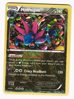 Hydreigon Reverse Holo Rare 74/119 Phantom Forces Pokemon