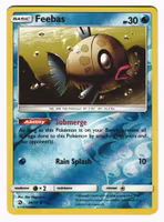 Feebas Common Reverse Holo 28/70 Dragon Majesty Pokemon