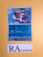 Honchkrow Uncommon Reverse Holo 132/193 Paldea Evolved Pokemon