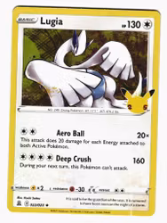 Lugia Rare Holo 022/025 Celebrations Pokemon