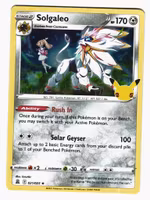 Solgaleo Rare Holo 021/025 Celebrations Pokemon
