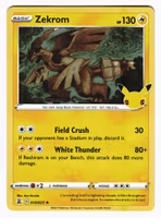 Zekrom Rare Holo 010/025 Celebrations Pokemon