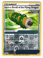 Rapid Strike Scroll of the Flying Dragon Uncommon Reverse Holo 153/203 Evolving Skies Pokemon