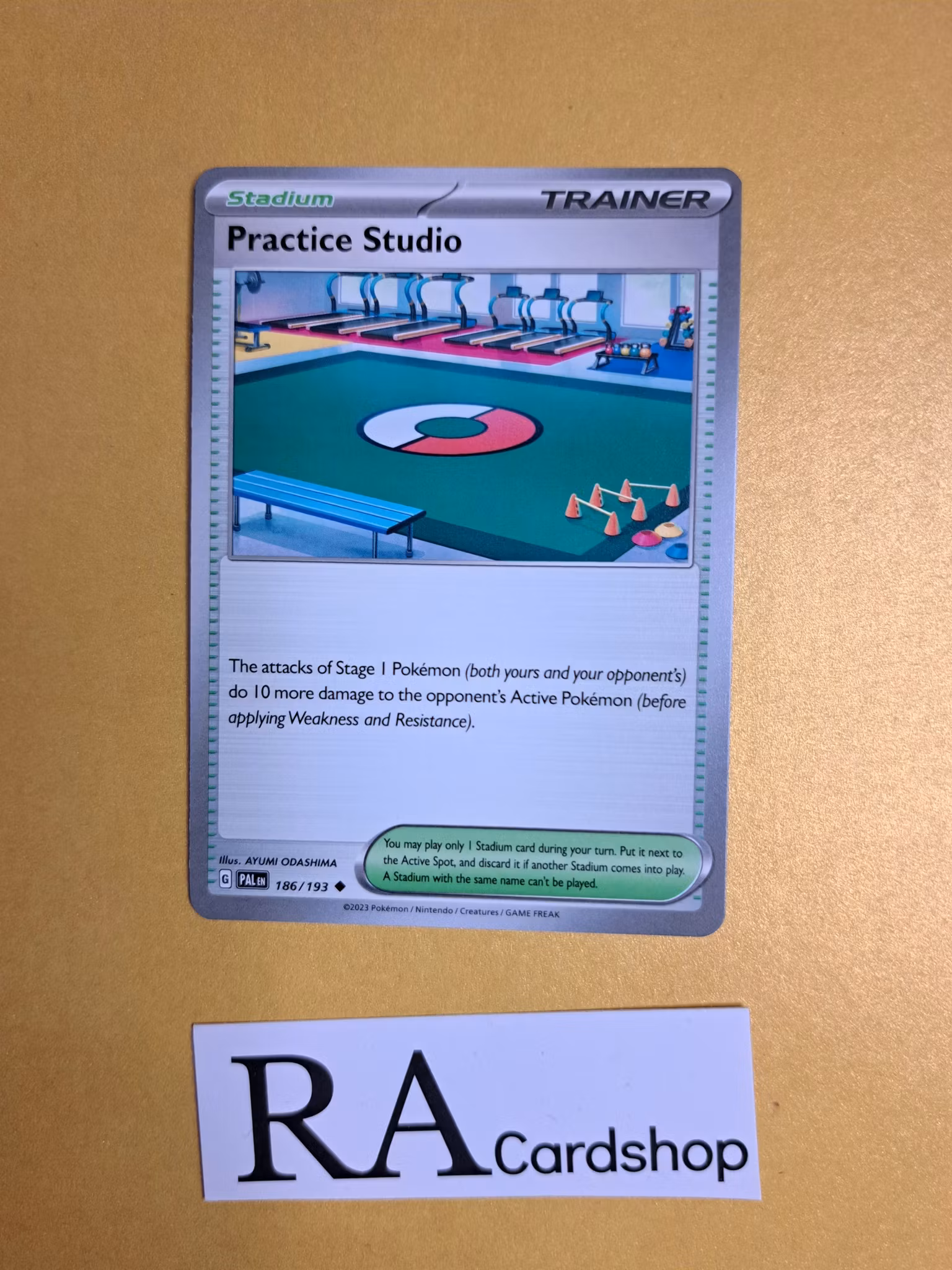 Practice Studio Uncommon 186/193 Paldea Evolved Pokemon