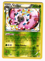 Vivillion  Rare Reverse Holo 15/162 XY BREAKthrough Pokemon