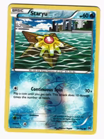 Staryu Common Reverse Holo 29/162 XY BREAKthrough Pokemon