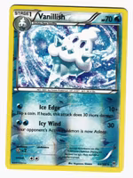 Vanillish Uncommon Reverse Holo 44/162 XY BREAKthrough Pokemon