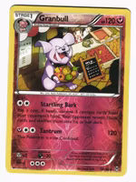 Granbull Uncommon Reverse Holo 99/162 XY BREAKthrough Pokemon