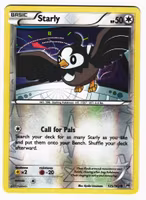 Starly Common Reverse Holo 125/162 XY BREAKthrough Pokemon