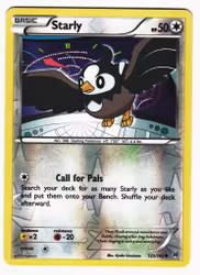 Starly Common Reverse Holo 125/162 XY BREAKthrough Pokemon