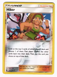 Hiker Uncommon Reverse Holo 133/168 Celestial Storm Pokemon