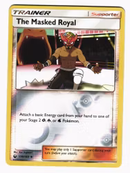 Masked Royal Uncommon Reverse Holo 139/168 Celestial Storm Pokemon