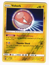 Voltorb Common Reverse Holo 47/168 Celestial Storm Pokemon