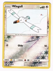 Wingull Common Reverse Holo 111/168 Celestial Storm Pokemon