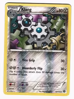 Klang Uncommon Reverse Holo 72/114 Steam Siege Pokemon