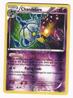 Chandelure Rare Reverse Holo 50/114 Steam Siege Pokemon