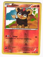 Litleo Common Reverse Holo 22/114 Steam Siege Pokemon