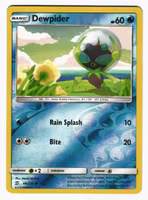 Dewpider Reverse Holo Common 48/236 Unified Minds Pokemon